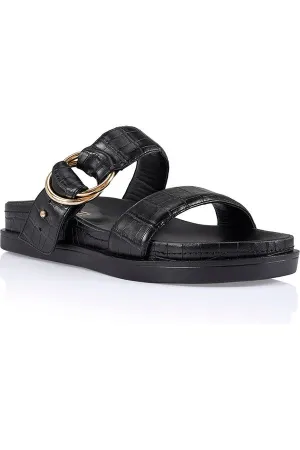Oslo Chunky Slide Black