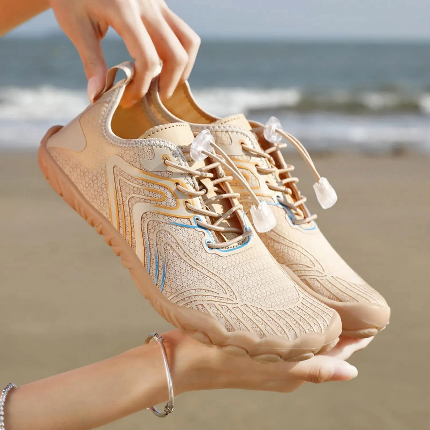 Outdoor Couple Men Waterproof Mountaineering Casual Sport Shoes Lace Up Beach Running Energy Two Womens Running