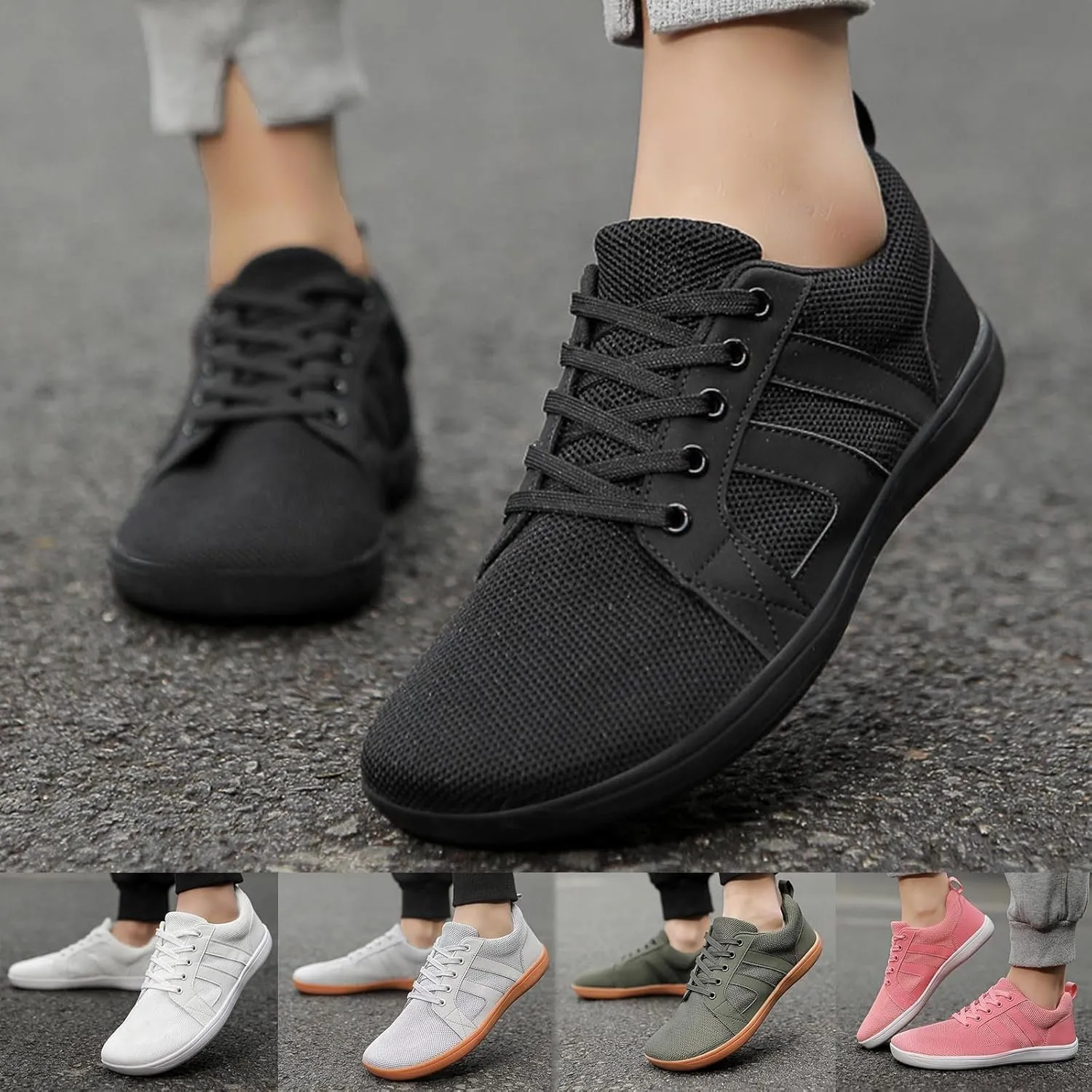 Outdoor Jogging Sneakers for Men Recovery Air Athletic Running Tennis Shoe Fashion Lightweight Sneakers for Men