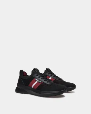Outline Sneaker in Black Knit