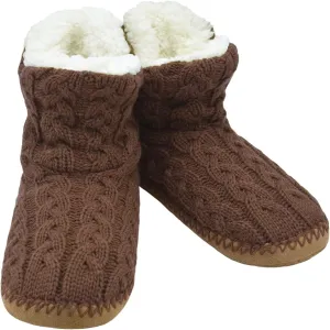 Panda Bros Slipper Socks For Women With Grippers, Fuzzy Womens Slipper Booties With Non Slip Bottoms, Cozy Warm House Slippers