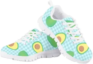 PinUp Angel Cute Girls Sneakers Kids Comfortable Lightweight Tennis Shoes Breathable Sport Walking Shoes