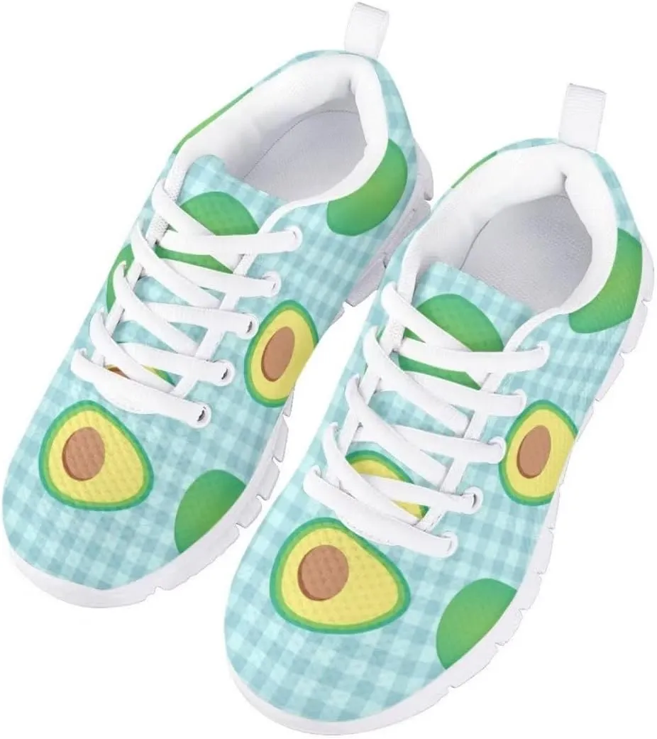 PinUp Angel Cute Girls Sneakers Kids Comfortable Lightweight Tennis Shoes Breathable Sport Walking Shoes
