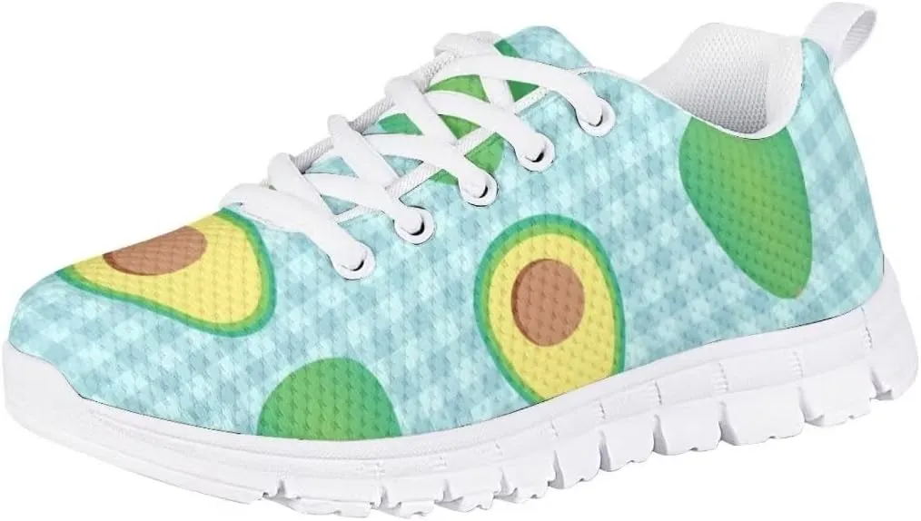 PinUp Angel Cute Girls Sneakers Kids Comfortable Lightweight Tennis Shoes Breathable Sport Walking Shoes
