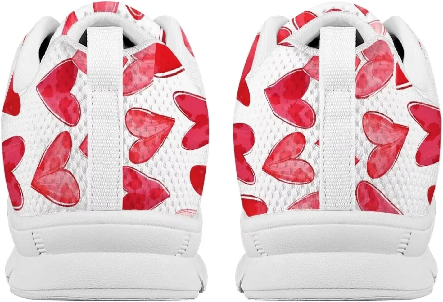 POLERO Lightweight Sneakers Shoes for Women Casual Breathable Mesh Running Training Shoes Ladies Simple Colorful Pandas