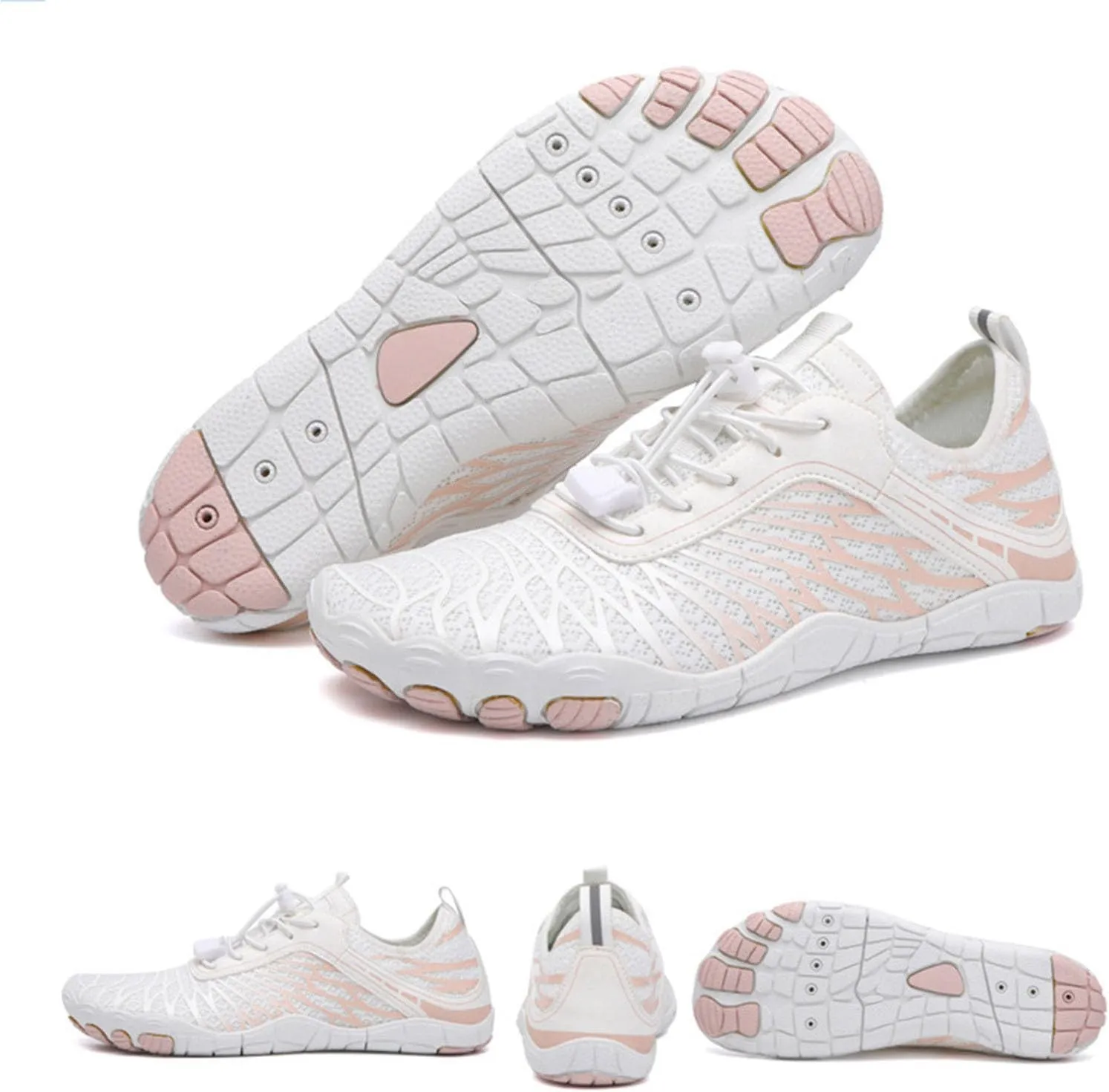 Pro Barefoot Shoes, Quick-Drying, Non-Slip One-Leg Grounding Shoes, Suitable for Hiking, Fitness, Running, Cycling, Swimming and Diving