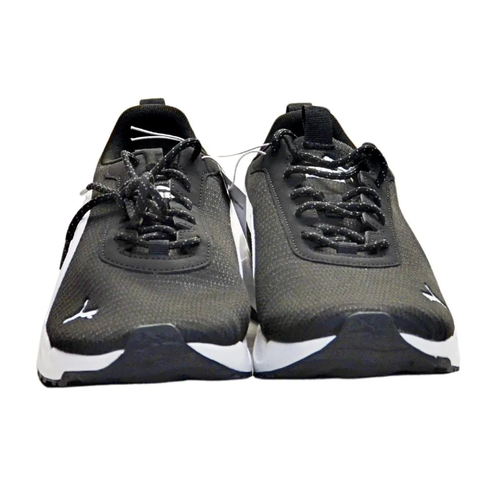 PUMA Men’s “Zip C” Lightweight Running Shoe Sneaker - Black 10.5