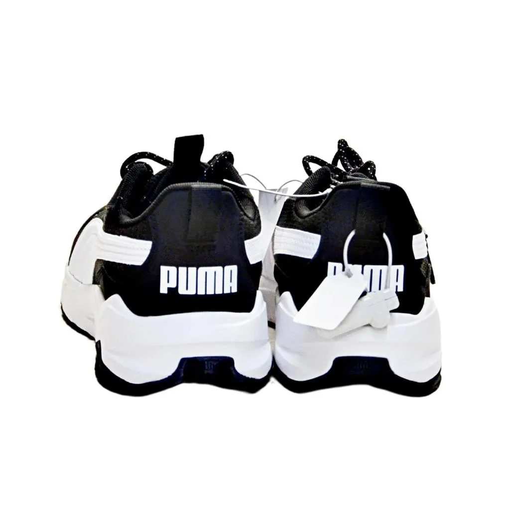 PUMA Men’s “Zip C” Lightweight Running Shoe Sneaker - Black 10.5
