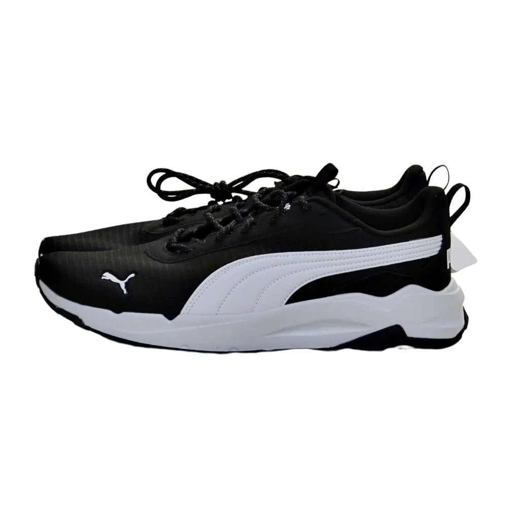 PUMA Men’s “Zip C” Lightweight Running Shoe Sneaker - Black 10.5