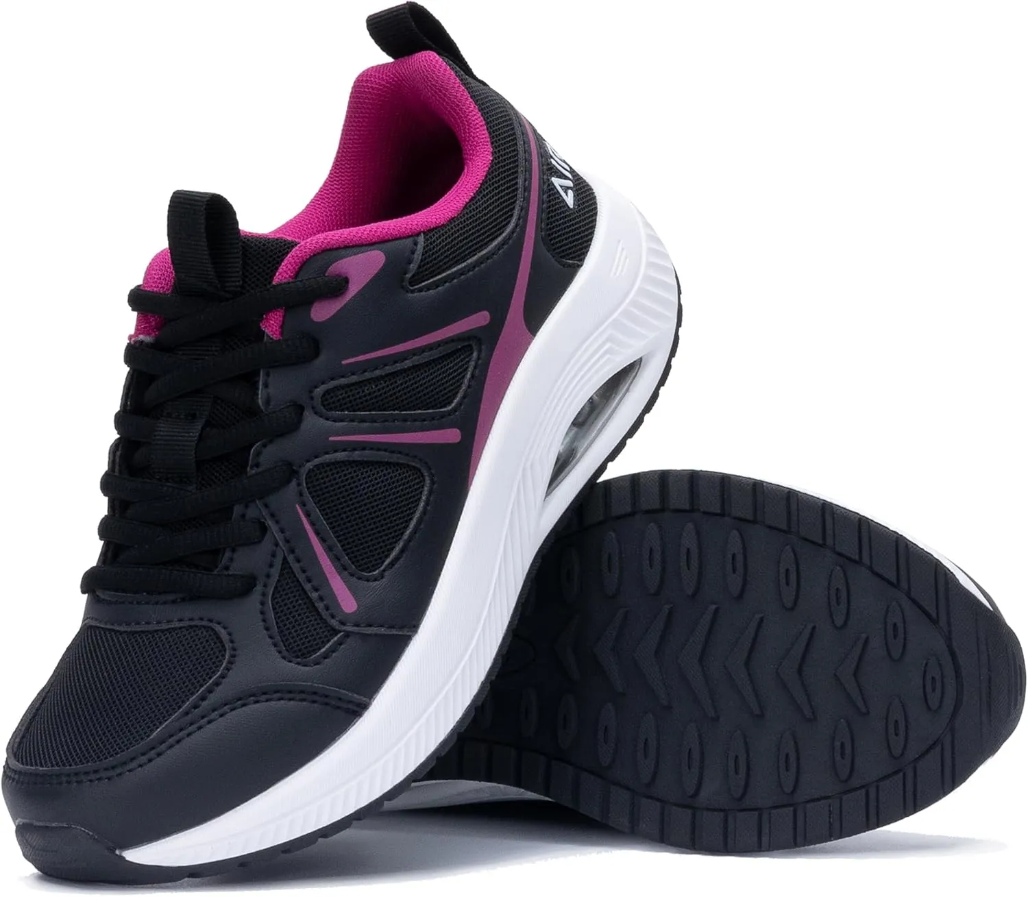 QAUPPE Womens Walking Shoes with Arch Support Athletic Orthotic Sneakers for Women Foot Pain Relief