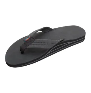 Rainbow Sandals Men's Double Layer Sandal - Black 302ALTS0PBLK