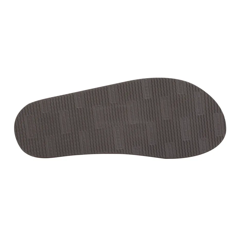 Rainbow Sandals Men's Double Layer Sandal - Black 302ALTS0PBLK