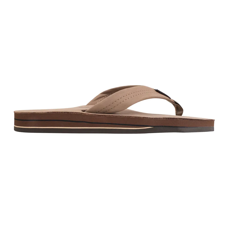 Rainbow Sandals Men's Double Layer Sandal - DARK BROWN 302ALTS0DKBR