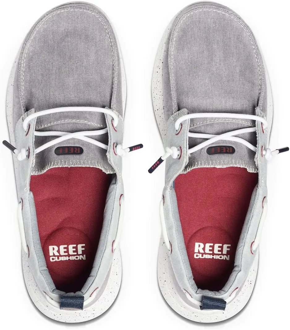 REEF Swellsole Pier Boat Shoe, Memory Foam Footbed, Lightweight and Flexible