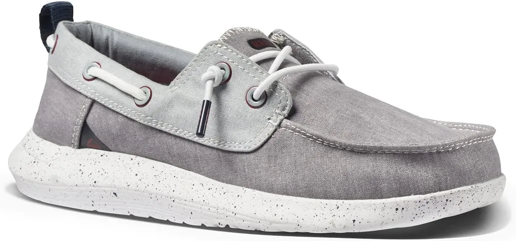 REEF Swellsole Pier Boat Shoe, Memory Foam Footbed, Lightweight and Flexible