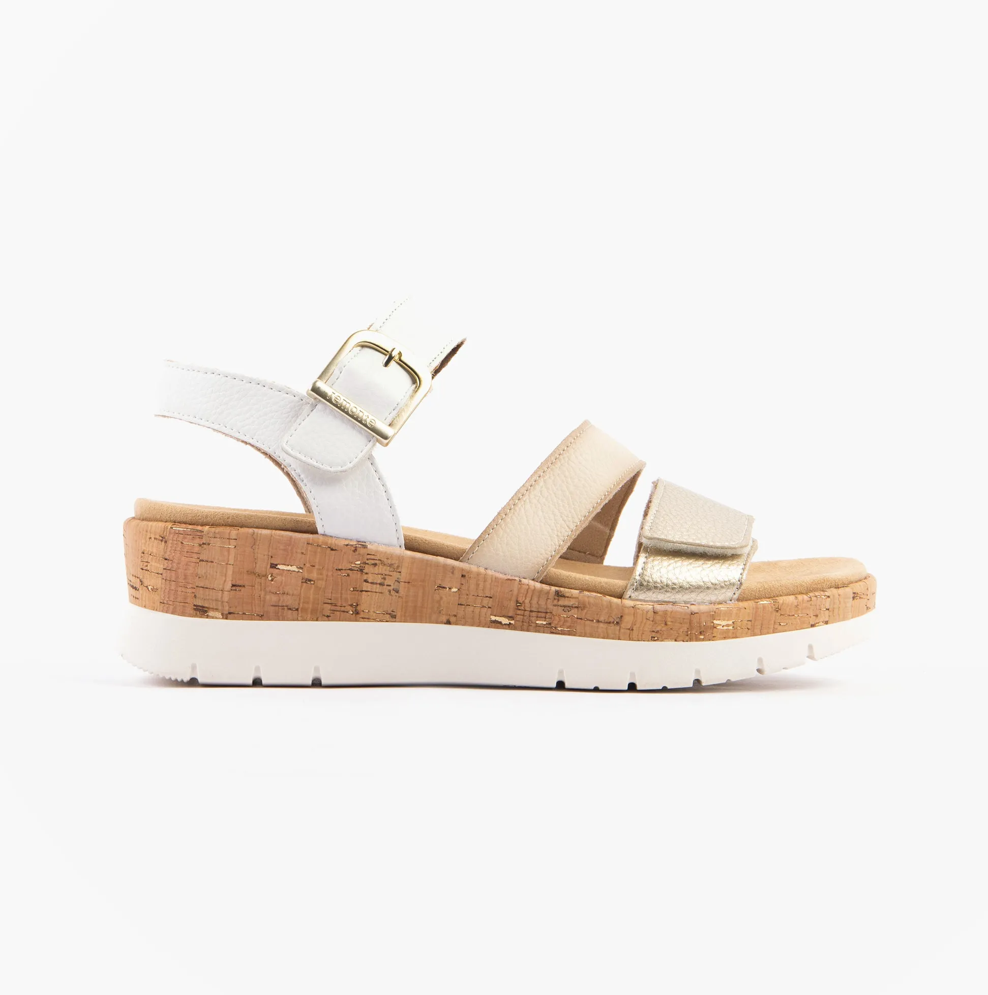 Remonte D2P50-80 Womens Sandals White Combination