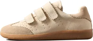 Retro Sneaker for Women Classic Low Top Fashion Sneaker Lightweight Vegan Leather Walking Tennis Shoes