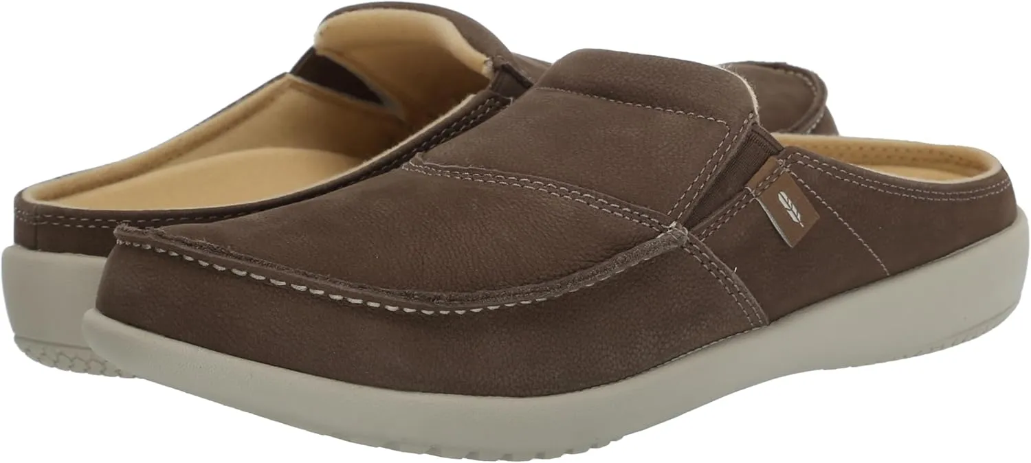 REVITALIGN Men's Siesta Slide Nubuck Mule