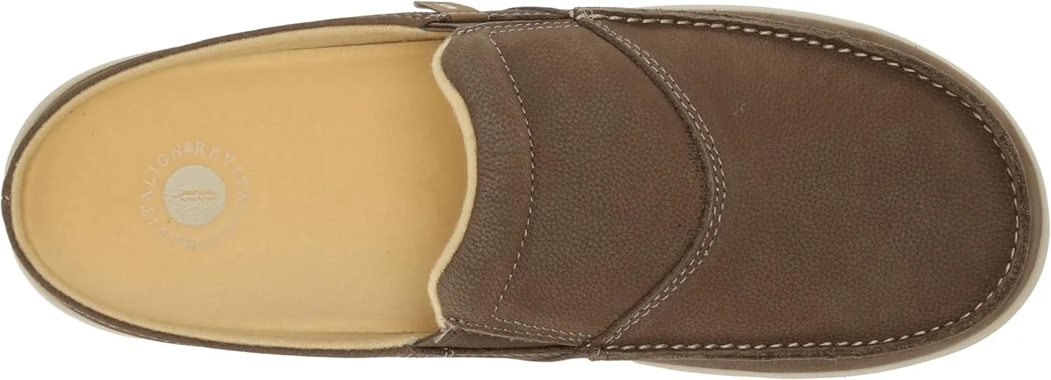 REVITALIGN Men's Siesta Slide Nubuck Mule