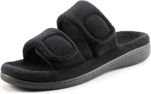 RockDove Women's Dual-Strap Adjustable Slipper with Arch Support