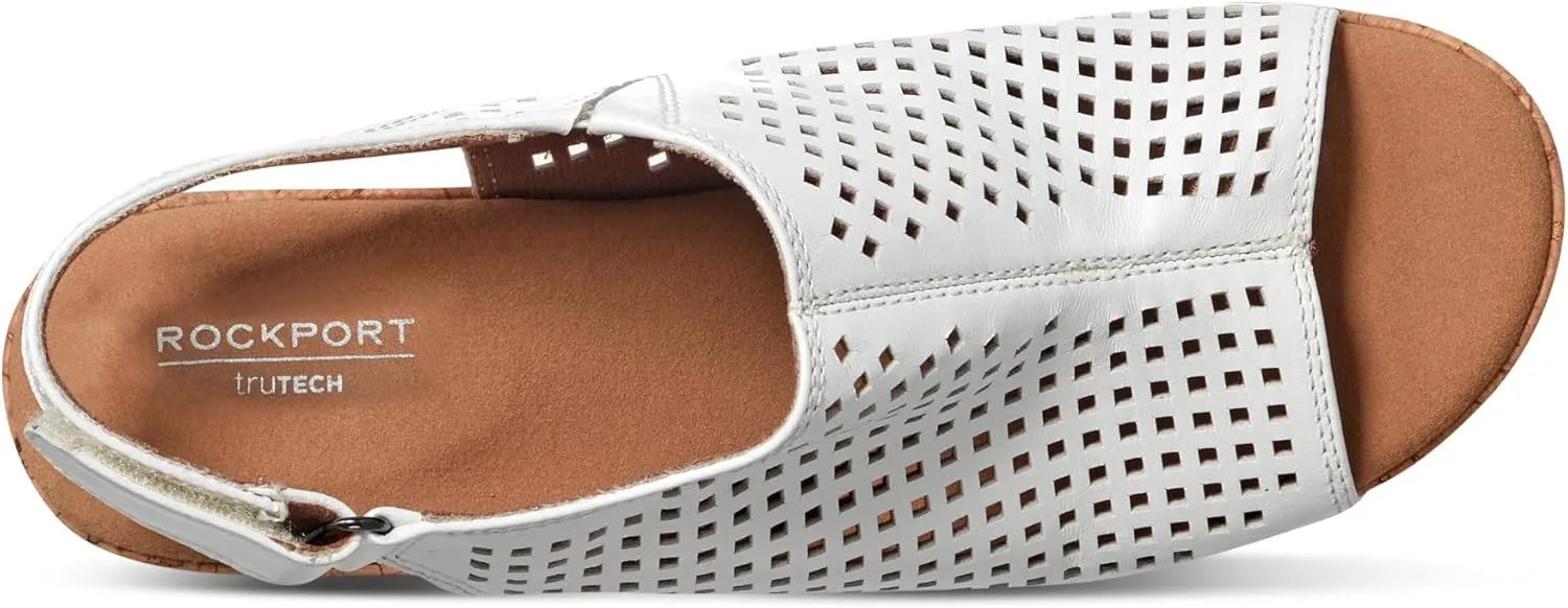 Rockport Women's Briah Perforated Slingback Sandal