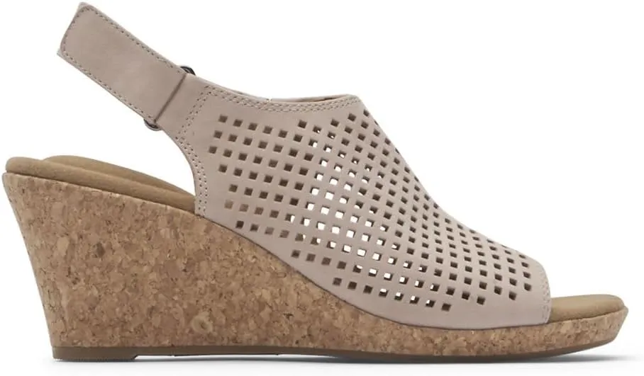 Rockport Women's Briah Perforated Slingback Sandal