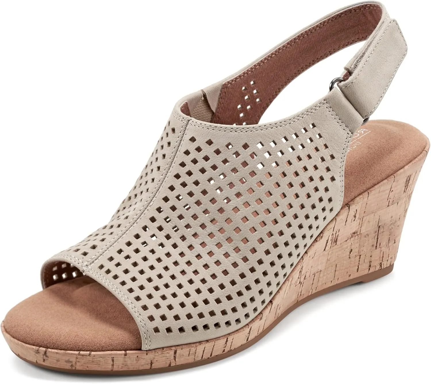 Rockport Women's Briah Perforated Slingback Sandal