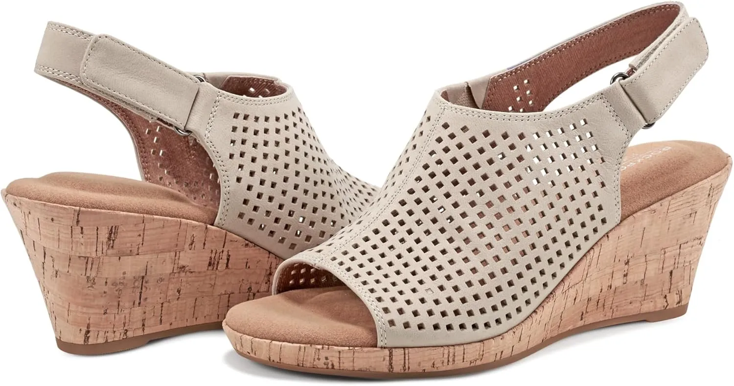 Rockport Women's Briah Perforated Slingback Sandal