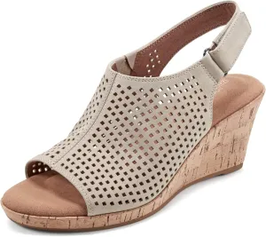 Rockport Women's Briah Perforated Slingback Sandal