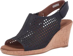 Rockport Women's Briah Perforated Slingback Sandal