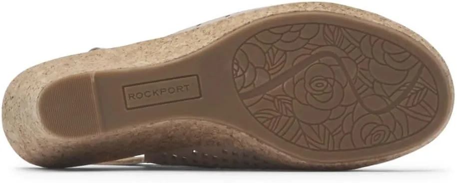 Rockport Women's Briah Perforated Slingback Sandal