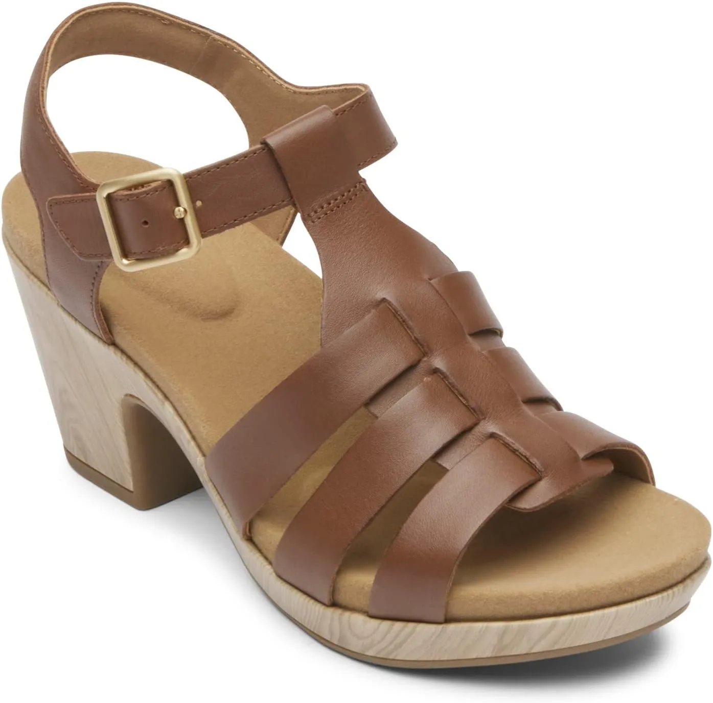 Rockport Women's Vivianne Woven Heeled Sandal