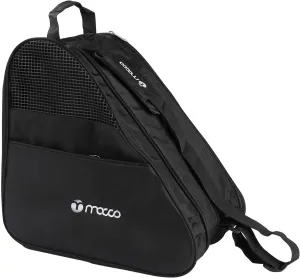Roller Skate Bag, 3 Layer, Breathable Ice Skate Bag with Adjustable Shoulder Strap, Zipper Pocket
