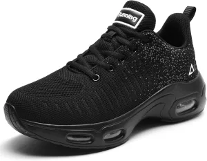 RomenSi Womens Tennis Athletic Running Shoes Fashion Sneakers Breathable Sports Gym Walking Shoes (US5.5-11)