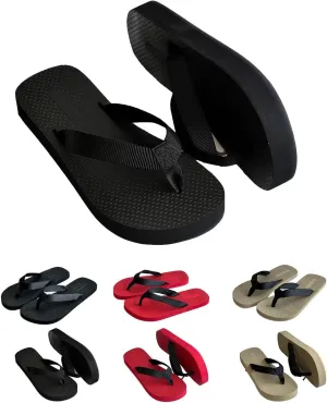 Rubber Thong Sandals for Women Beach Flip Flops, Women's Clip Toe Flip Flops, Comfortable Slip On Flat Sandals Ladies Slides Slipper