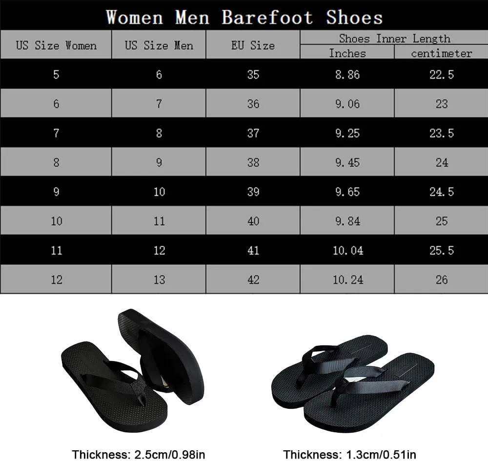 Rubber Thong Sandals for Women Beach Flip Flops, Women's Clip Toe Flip Flops, Comfortable Slip On Flat Sandals Ladies Slides Slipper