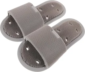 SAFIGLE Relaxing Foot Massage Slippers Shower Foot Scrubber Slipper for Home Dorm Anti-Slip Massage Shoes