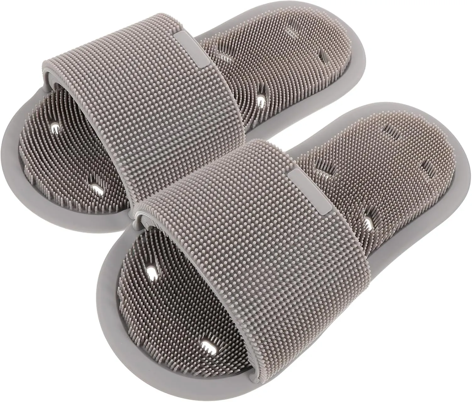 SAFIGLE Relaxing Foot Massage Slippers Shower Foot Scrubber Slipper for Home Dorm Anti-Slip Massage Shoes
