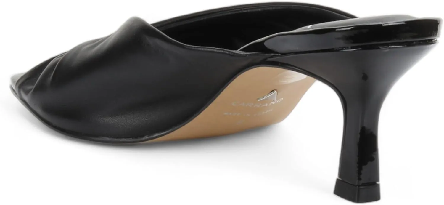 Sage Leather Mule