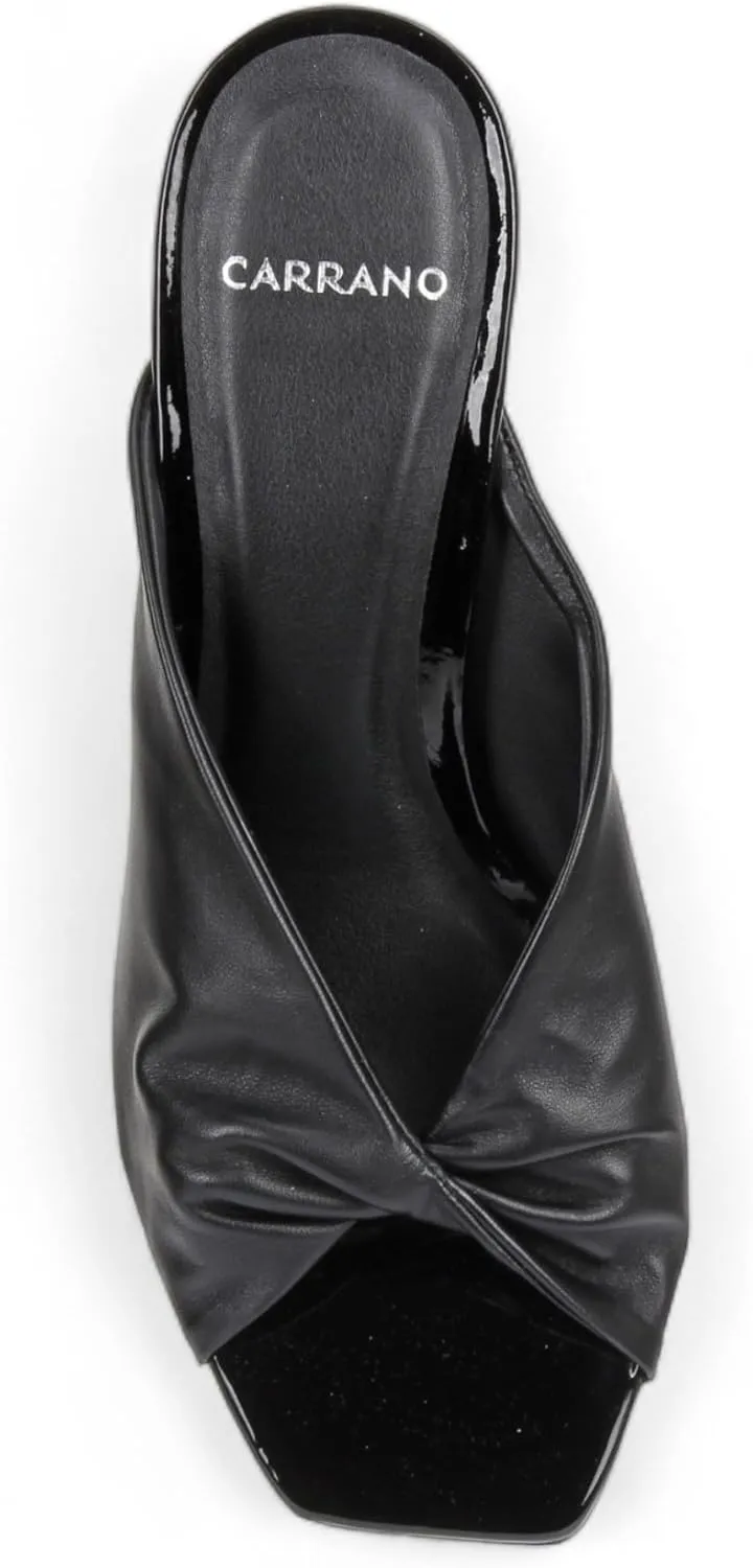 Sage Leather Mule