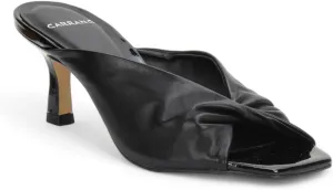 Sage Leather Mule