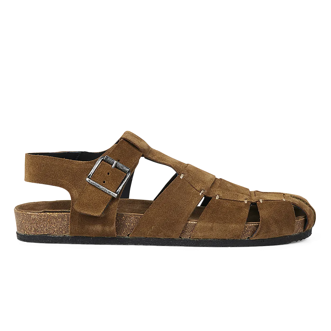 Sandal w. foot bed