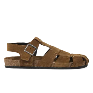 Sandal w. foot bed