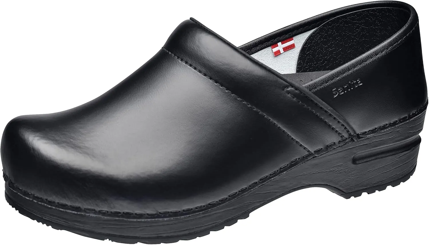 Sanita Men's Pu Mule, Black, 41 EU/7.5-8 M US