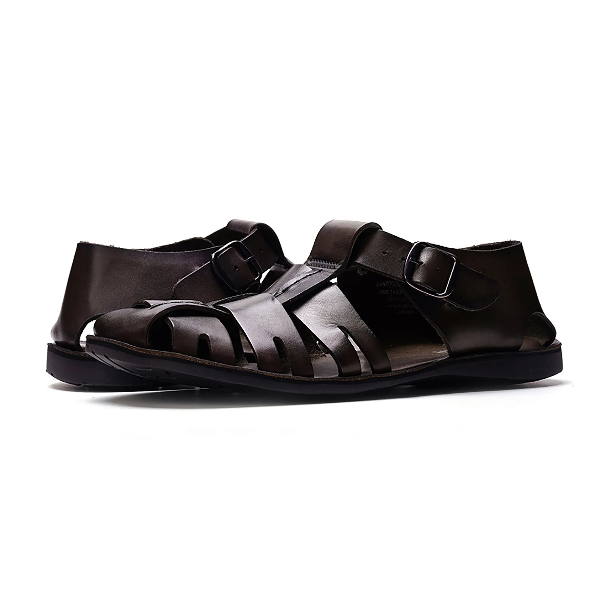 Santorini Fisherman Sandal // Brown
