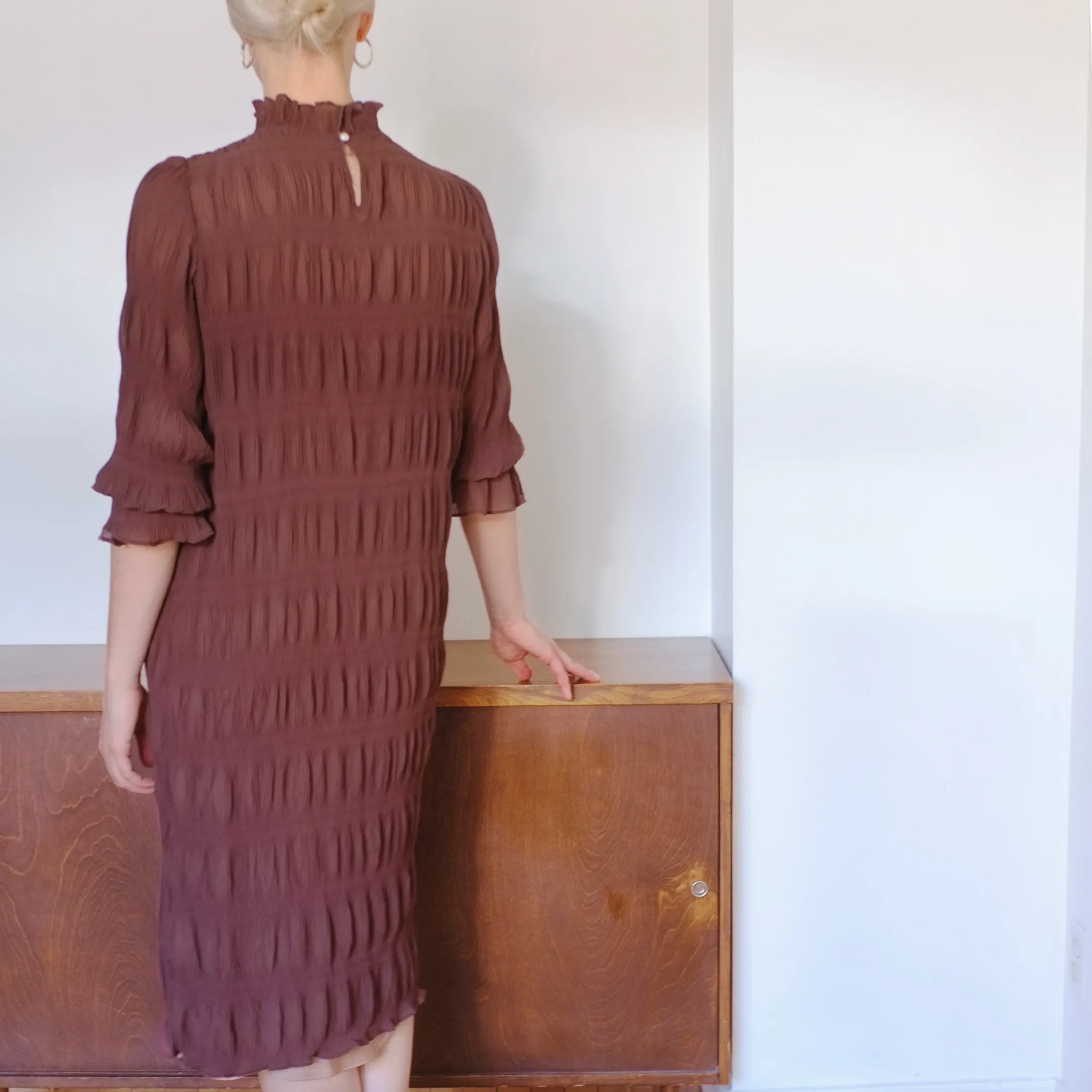 Sarah Paulson Chocolatine Dress