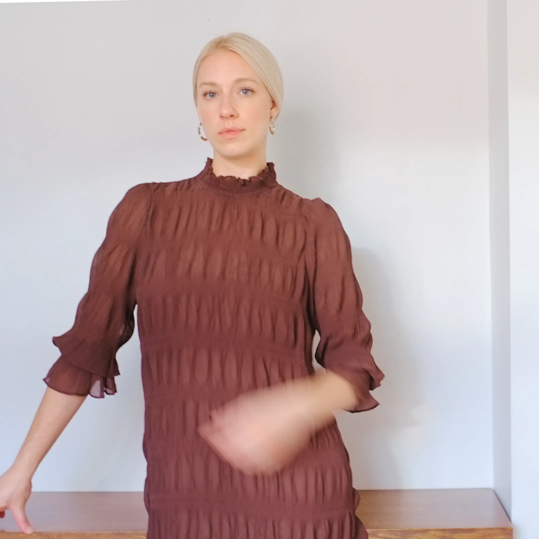 Sarah Paulson Chocolatine Dress
