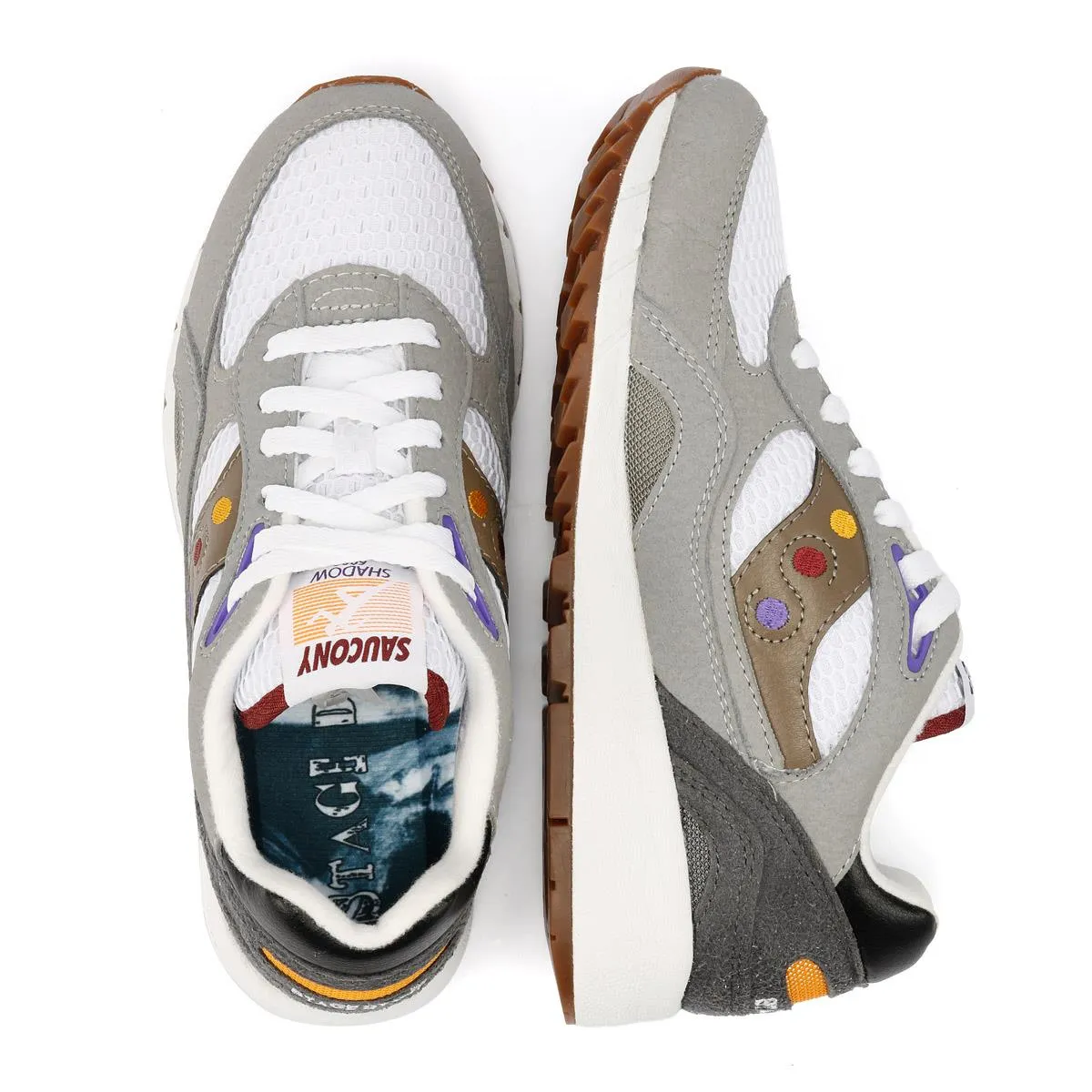 Saucony Shadow 6000 Stage Dives Grey Trainers