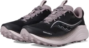Saucony Women's Xodus Ultra 3 Sneaker, Black/Quail, 5.5