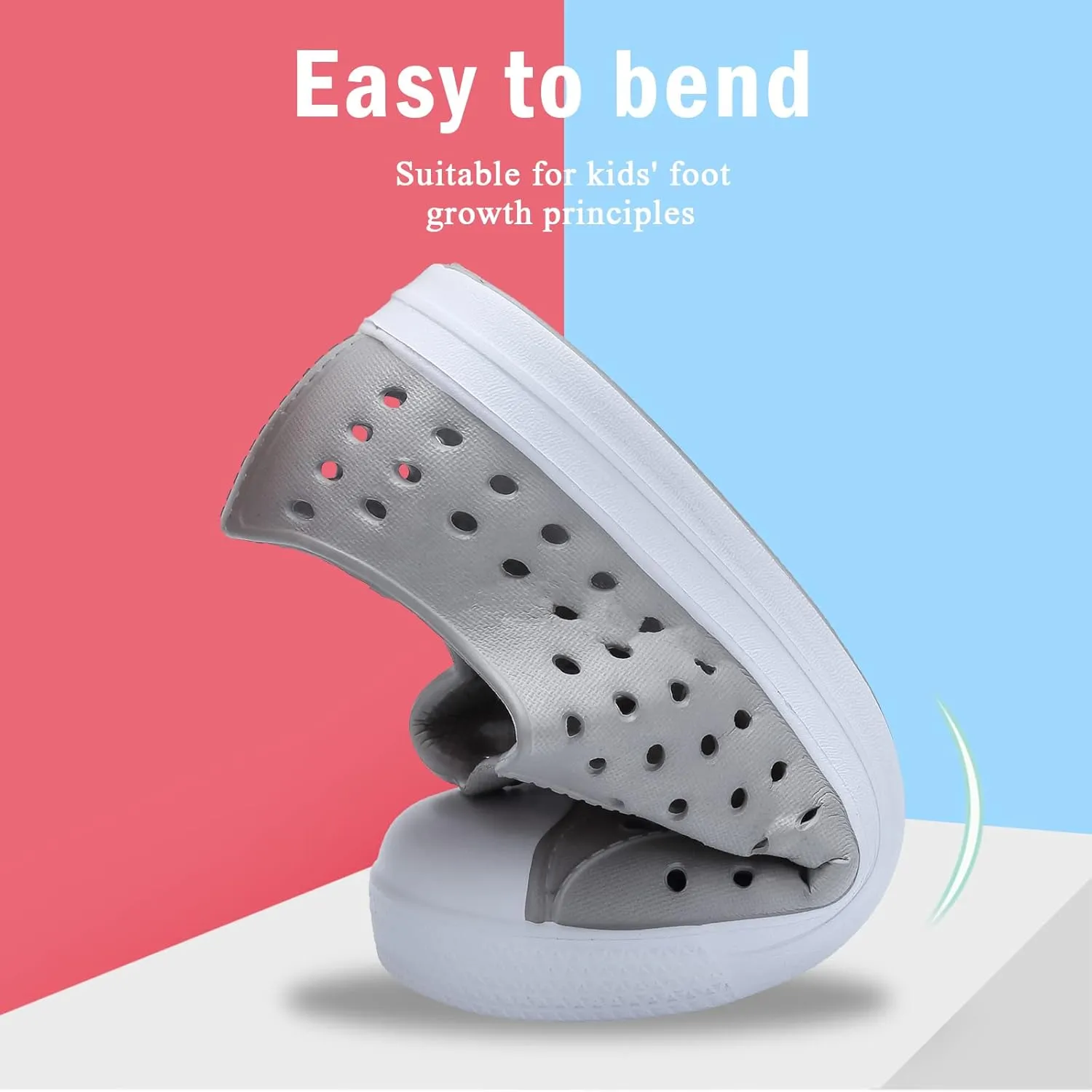 seannel Kids Water Shoes Slip-On Sneaker Lightweight Breathable Sandal Outdoor & Indoor